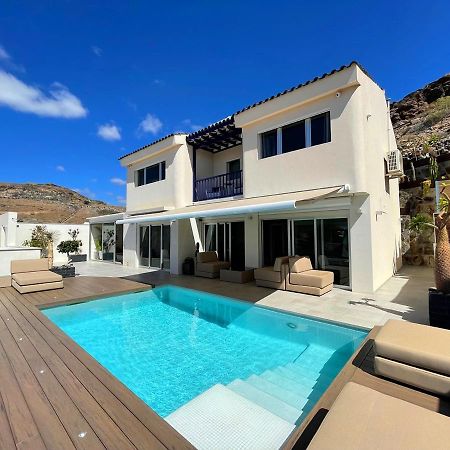 Luxury Villa Morelli With Seaview & Heated Pool Maspalomas  Eksteriør billede