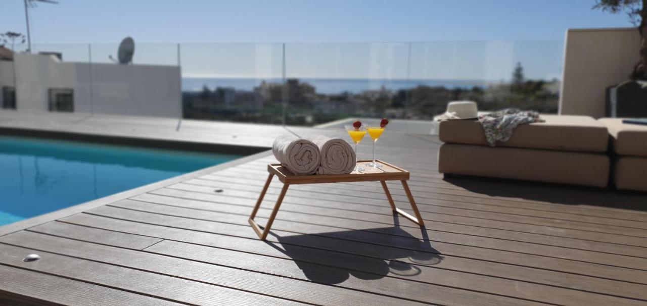 Luxury Villa Morelli With Seaview & Heated Pool Maspalomas  Eksteriør billede